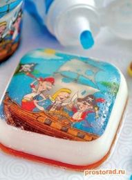 Мыло с рисунком, Изготовить мыло ручной работы