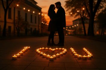 романтический сюрприз в Москве